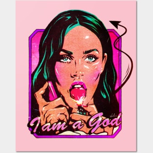 I Am A God Posters and Art